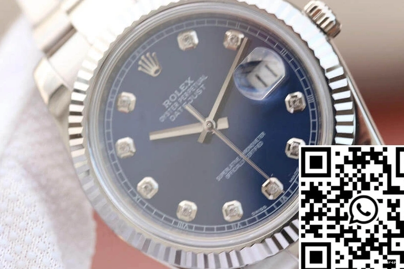 M126334-0015 EW Factory Blue Dial Rolex Datejust 0116